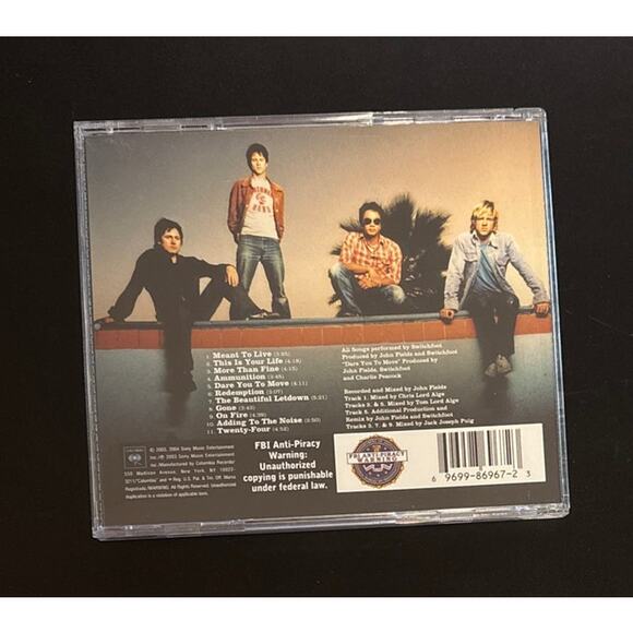 Switchfoot – The Beautiful Letdown CD (2003 Columbia/Sparrow) Used - Picture 2 of 3